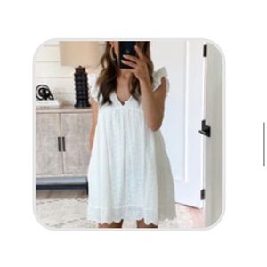 White Shop Talulah hidden shorts eyelet romper